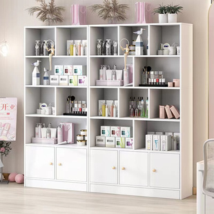 化妆品展示柜美容院护肤品柜子置物架展示架陈列架子产品展柜货架
