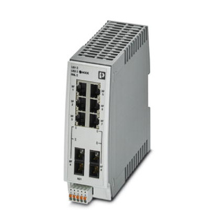 菲尼克斯6电2光管理型以太网交换机FL 2FX 2206 2702330 SWITCH