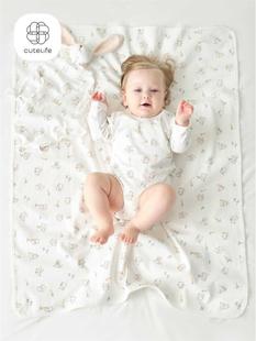 可用 cutelife婴儿隔尿垫防水可洗新生儿宝宝隔尿床垫大尺寸四季
