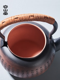 茶具厂 销心经纯铜壶烧水壶煮茶器煮茶壶家用紫铜电陶炉煮茶套装