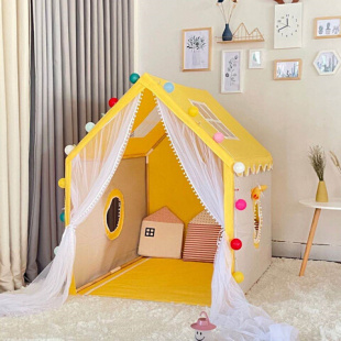 帐篷游戏屋礼盒儿童城堡家用小房子公主宝宝室内玩具屋婴儿