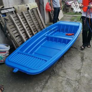 塑胶双层船拉线船耐. 昆山地区一次成型2米钓鱼船塑料小船便携式
