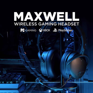 耳机PS5游戏 Audeze奥帝兹Maxwell无线蓝牙电竞游戏耳机xBox头戴式