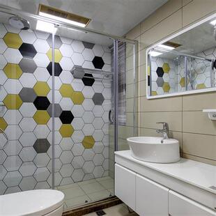 小花砖卫生间瓷砖厨房墙砖北欧瓷砖六边形瓷砖六角地板砖艺术花片