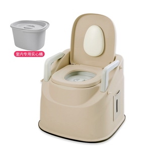 厕所 家用成人马桶坐便器老人椅防臭简易孕妇老年室内可移动便携式
