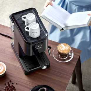 打奶泡高压萃取煮浓缩 半自动咖啡机家用小型蒸汽式 高泰6628意式