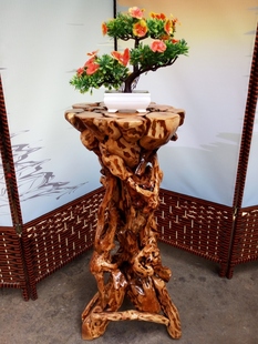 送礼根雕摆艺术件老鹰树雕刻大型原木木雕工艺品开业艺术摆件香樟