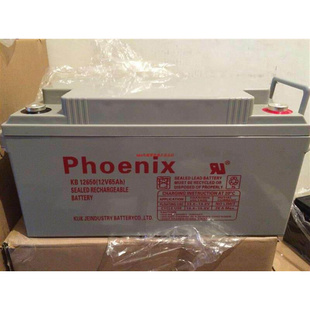 KB12650直流屏UPS电源EPS应急消防主机 Phoenix凤凰蓄电池12V65AH