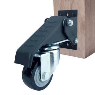 跨境木工焊工可拆卸脚轮桌子可抬升工作台升降移动脚轮