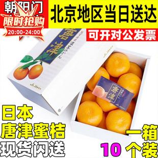 日本唐津蜜桔1盒新鲜水果蜜橘2斤薄皮小桔子孕妇水果顺丰空运