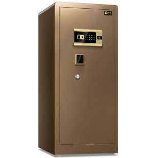 咖金色 黑石保险柜高1.5米办公家用大型保险箱保管箱L指纹密码