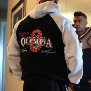 IFBB美国奥赛OLYMPIA克里斯PRO肌肉运动欧美健身健美外套新款 23款