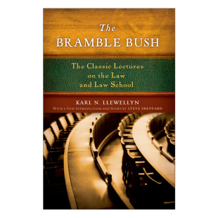 英文原版 进口英语原版 关于法律与法学院 英文版 书籍 Bramble 卡尔·卢埃林 演讲 荆棘丛 The Bush 经典