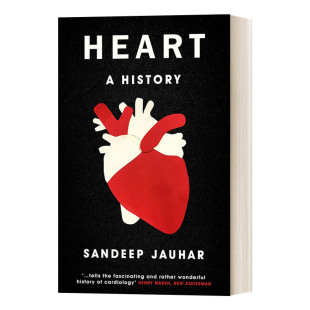 英文原版 故事 英文版 令人着迷却又难以捉摸 心脏 书籍 生命核心 Heart 进口英语原版 心脏病学家桑迪普·裘哈尔