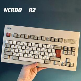3077灰白87客制化键盘套件DIY樱桃老 3007 NCR80复古机械键盘g80