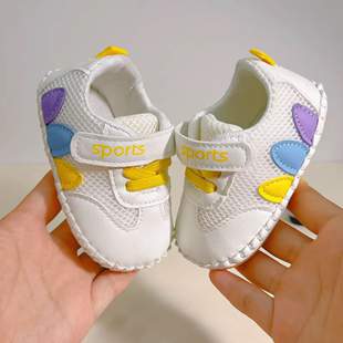 春秋婴幼儿宝宝0 软底防滑学步鞋 12个月男女宝宝休闲运动鞋 1岁6