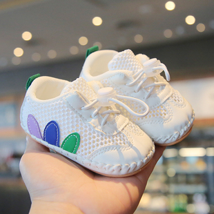 1岁防滑12 12个月学步鞋 春夏男女宝宝软底0 婴儿单鞋 夏季