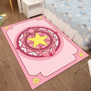 小儿童地毯卧室满铺可爱床边公主宝宝男孩房间卡通家用可机洗