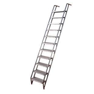不锈钢多功能直梯室内外家用移动工业梯子户外登高爬梯收纳阁楼梯