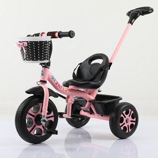 儿童三轮车5岁31手推车自行车童车溜脚踏车宝宝婴儿小孩娃 幼儿