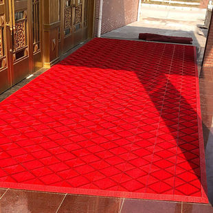480cm入户门垫室外镂空防滑地毯大门口塑料商用脚 单刷红240