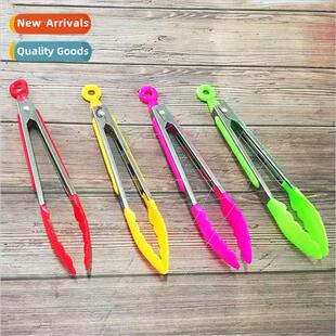 Steel Handle Baking Food Tools Stainless Clips BBQ
