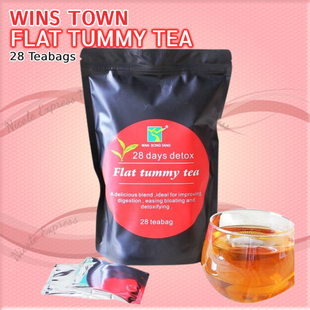 茶 体重管理 Winstown Tea Flat teabags Tummy