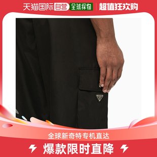 1WQ8 运动裤 男士 香港直邮PRADA F0002 SPH243 99新未使用 黑色