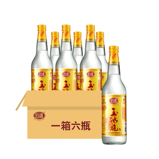 610ml×6瓶豉香型纯粮广东米酒低度白酒整箱 石湾玉冰烧29度普通装