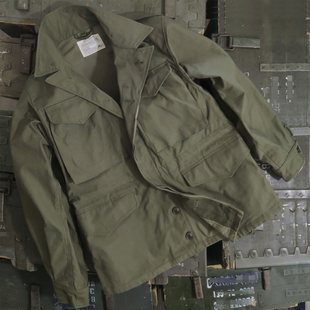 户外M43战地风衣男军迷用品修身 战术服二战美式 夹克外套 春秋工装