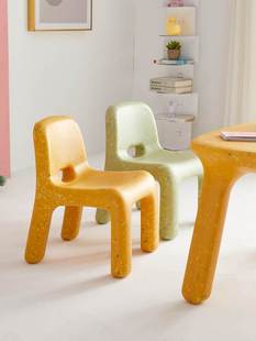 北欧儿童换鞋 椅小板凳幼儿园宝宝写字餐桌椅小凳子矮凳家用靠背椅
