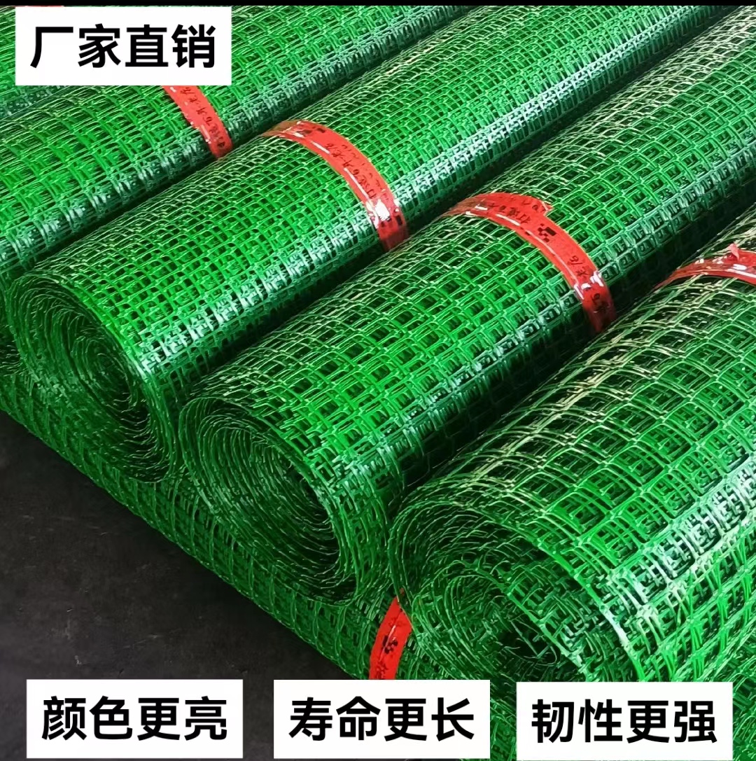 绿色塑料围网养殖防护网鸡鸭护栏网塑胶网隔离网