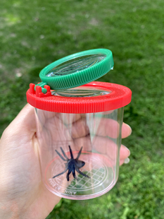 昆虫观察盒螳螂虫子饲养盒捕捉抓虫子便携幼儿园自然科学探索工具