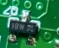 1BW 奥迪48V 全新 发电机不发电机易损贴片小三极管3脚