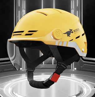 2024款 美团夏盔正品 备夏天头盔透气舒适可过微笑行动 3C认证骑手装
