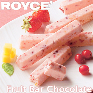 日本直邮 12条 水果混合巧克力棒 北海道草莓水果巧克力棒 ROYCE