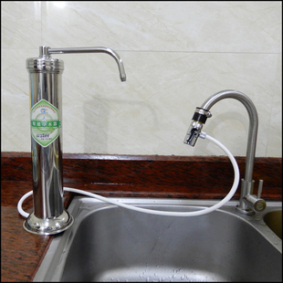 净水器家用直饮厨房水龙头过滤器自来水净水机净化器滤芯 不锈台式