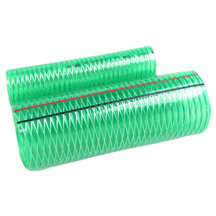 透明钢丝管绿色卸油软管 PVC钢b丝高强度涤纶纤维复合增强软管